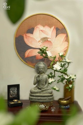 Tượng Thích Ca Hào Quang