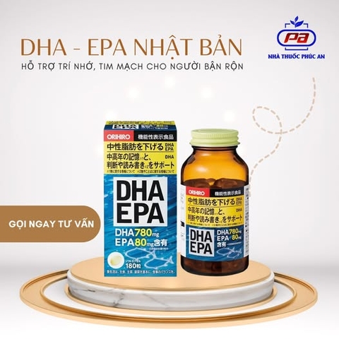 TPCN DHA EPA Nhật Bản – hỗ trợ trí nhớ, tim mạch cho người bận rộn