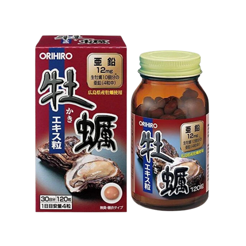 VIÊN UỐNG HÀU TƯƠI ORIHIRO NHẬT BẢN (120 VIÊN)