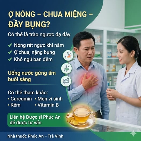 Ợ nóng, chua miệng, đầy bụng sau ăn? Đừng chủ quan, có thể là trào ngược dạ dày bà con mình hay gặp đó nghen!