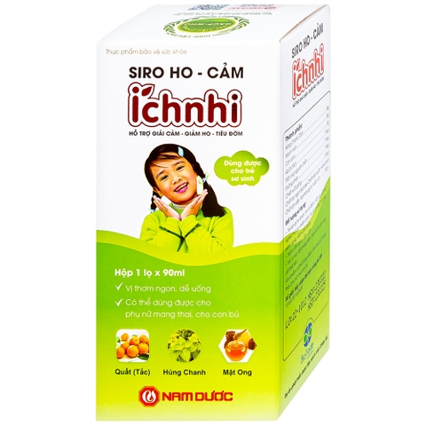 SIRO HO CẢM ÍCH NHI CHAI 90ML - NAM DƯỢC - 1/5/2026