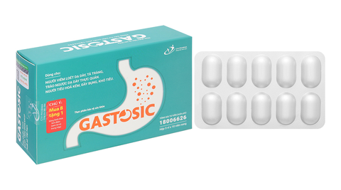 GASTOSIC H/30V HỖ TRỢ GIẢM TRÀO NGƯỢC DẠ DÀY- CVI (10/12/2026)