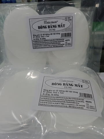 BÔNG BĂNG MẮT BẢO THẠCH ( SIZE 5CM X 7CM )