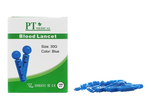 KIM LẤY MÁU TIỂU ĐƯỜNG BLOOD LANCET H/100 KIM  (CHINA)