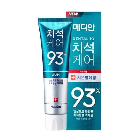 KEM ĐÁNH RĂNG MEDIAN (XANH NGỌC) TARTAR GUM TOOTHPASTE (120G)_HÀN QUỐC