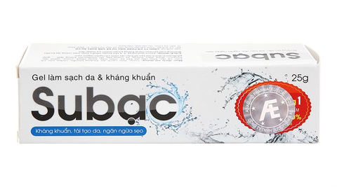 GEL LÀM SẠCH DA VÀ KHÁNG KHUẨN SU BẠC