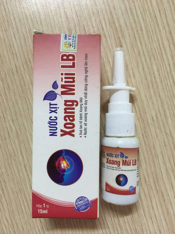 NƯỚC XỊT XOANG MŨI LB CHAI 15ML