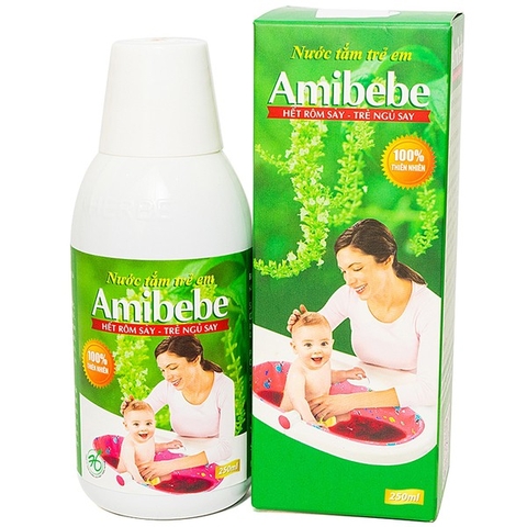 NƯỚC TẮM TRẺ EM AMIBEBE CHAI 250ML- HERBE