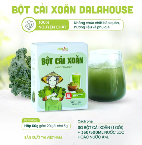 BỘT CẢI XOĂN DALAHOUSE
