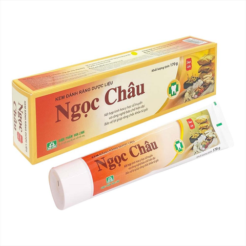 KEM ĐÁNH RĂNG DƯỢC LIỆU NGỌC CHÂU TUÝP 170G