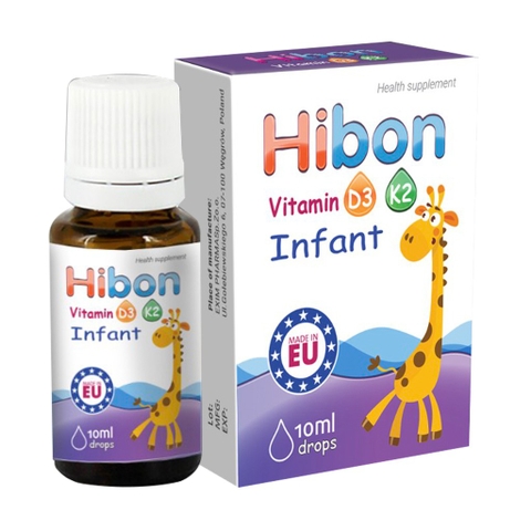 BỔ SUNG VITAMIN HIBON K2+D3 CHAI 10ML