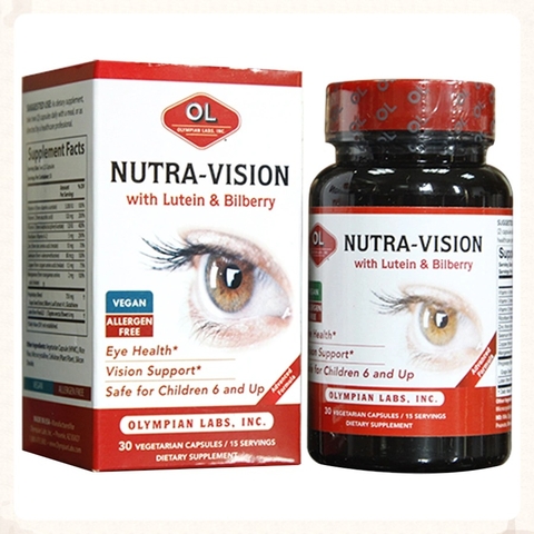 TPBVSK NUTRA-VISION HỘP 30 VIÊN TĂNG CƯỜNG SỨC KHỎE CHO ĐÔI MẮT