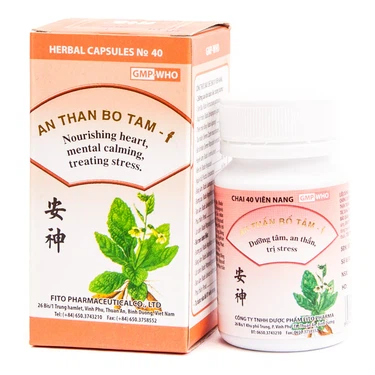 HỔ TRỢ ĐIỀU TRỊ MẤT NGỦ AN THẦN BỔ TÂM-F FITO PHARMA HỘP 40VIÊN NANG - 10/12/2026