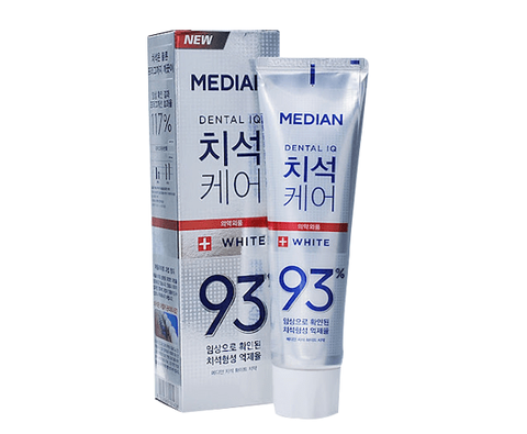 KEM ĐÁNH RĂNG MEDIAN (TRẮNG) TARTAR TOOTHPASTE WHITE (120G)_HÀN QUỐC