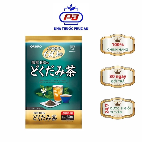 TRÀ DIẾP CÁ ORIHIRO TÚI 60 GÓI