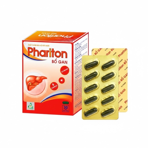 PHARITON BỔ GAN TV.PHARM (30 VIÊN NANG MỀM)
