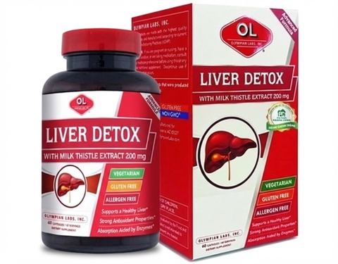 VIÊN LIVER DETOX HỘP 60 VIÊN - HỖ TRỢ BẢO VỆ VÀ GIẢI ĐỘC GAN