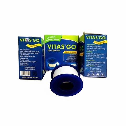 BĂNG KEO CUỘN VẢI VITAS GO NHỎ 1.25CM x 400CM
