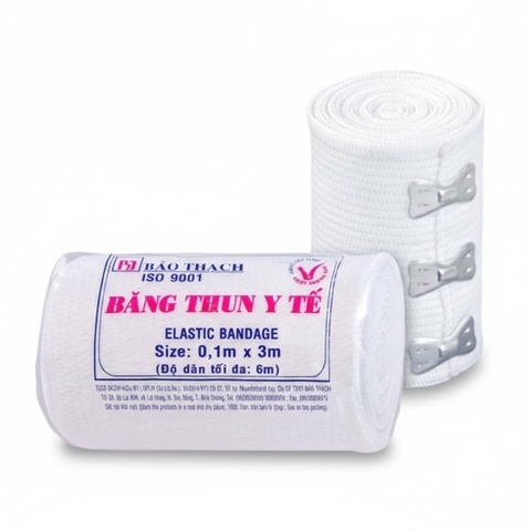 BĂNG THUN Y TẾ TRẮNG 3M BẢO THẠCH