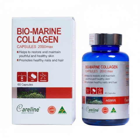 TPBVSK CARELINE BIO MARINE COLLAGEN (LỌ 60 VIÊN)-HỖ TRỢ LÀM ĐẸP DA, NGĂN NGỪA LÃO HÓA