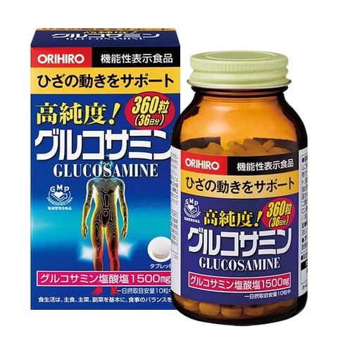 TPBVSK - BỔ XƯƠNG KHỚP GLUCOSAMINE ORIHIRO (360-950 VIÊN)