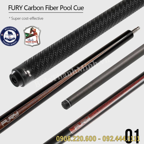 CƠ BIDA FURY CFP - NGỌN CARBON THE ONE