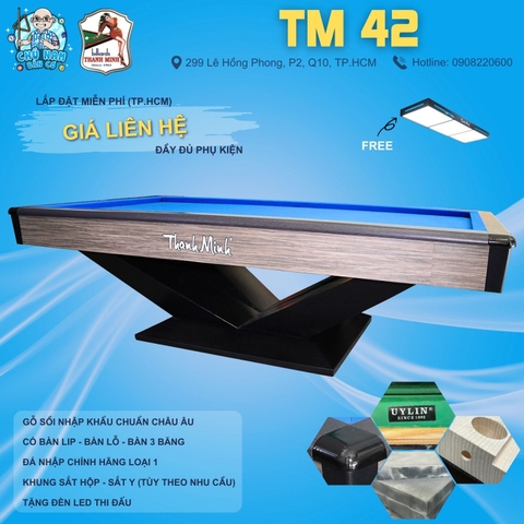 BÀN BIDA PHĂNG CHÂN V TM 42