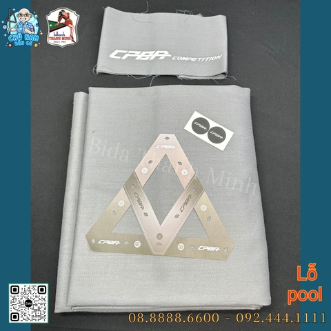 VẢI BIDA LỖ CPBA COMPETITION XÁM