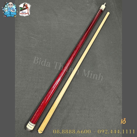 CƠ BIDA LỖ - POOL MÀU ĐỎ TM 04