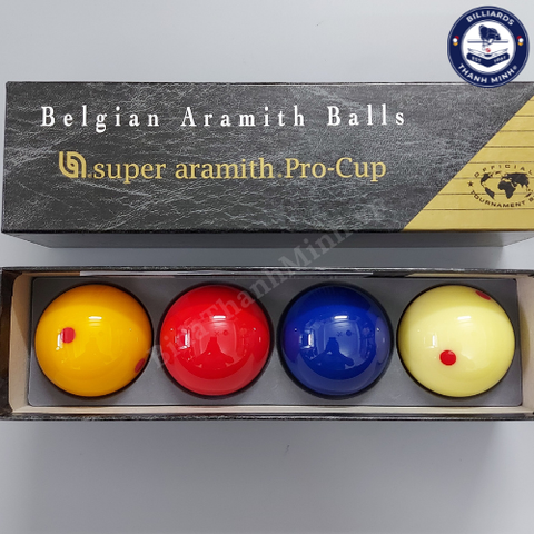 BỘ 4 BI SUPER ARAMITH PRO CUP 61.5MM