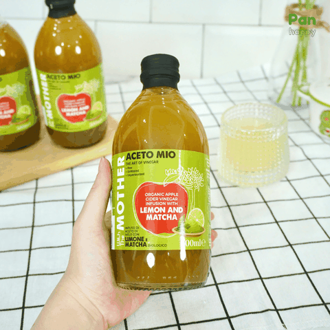 ACETO MIO Giấm táo chanh matcha 500ml