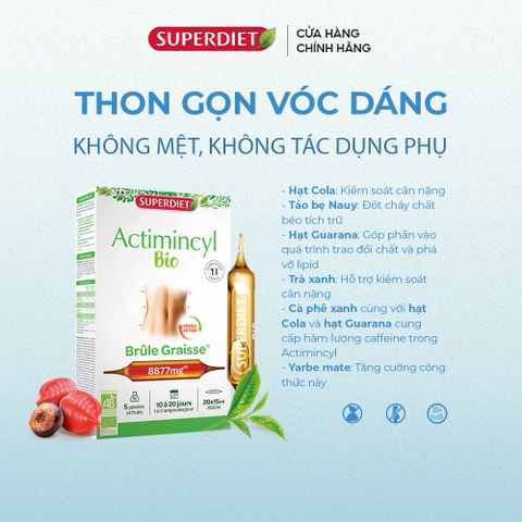 SUPERDIET Actimincyl Bio 20 Ống