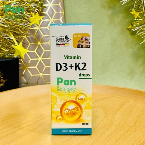 Vitamin D3+K2 cho trẻ giảm nguy cơ còi xương 10ml