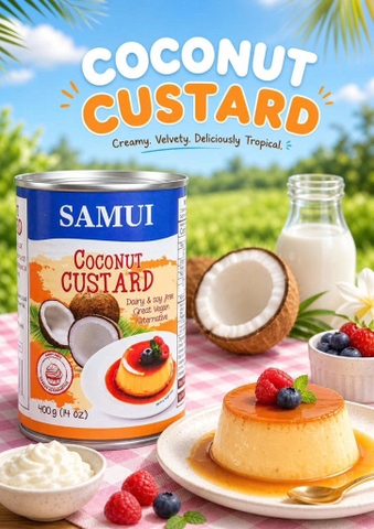 Custard thuần chay từ dừa 400g