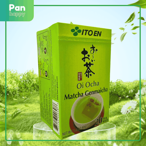 Itoen Trà Xanh Gạo Rang Túi Lọc Matcha Genmaicha Nhật Bản 20 gói/ hộp