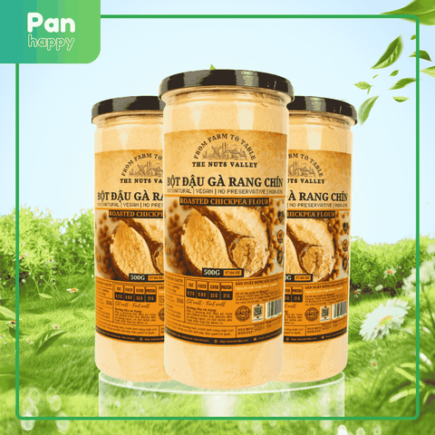 [COMBO 3] Bột Đậu Gà Rang Giàu Đạm 500g