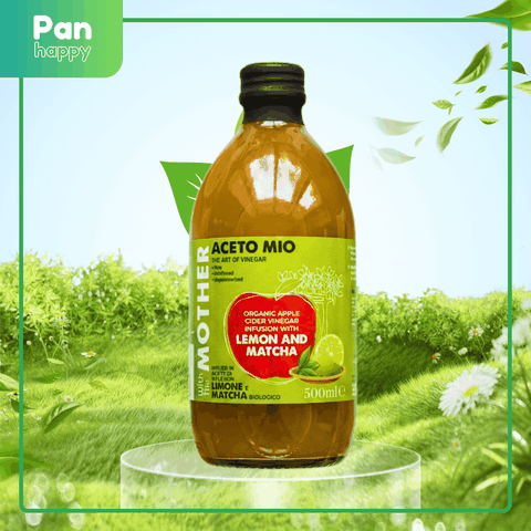 ACETO MIO Giấm táo chanh matcha 500ml