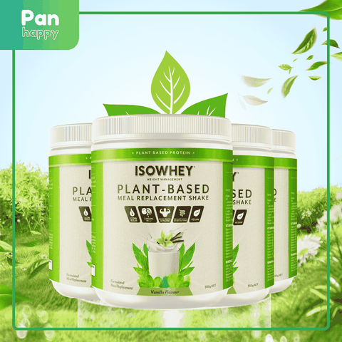 [Combo 3 tặng 1] ISOWHEY Bữa ăn thuần chay Úc giàu vi chất cải thiện hệ tiêu hoá 550g