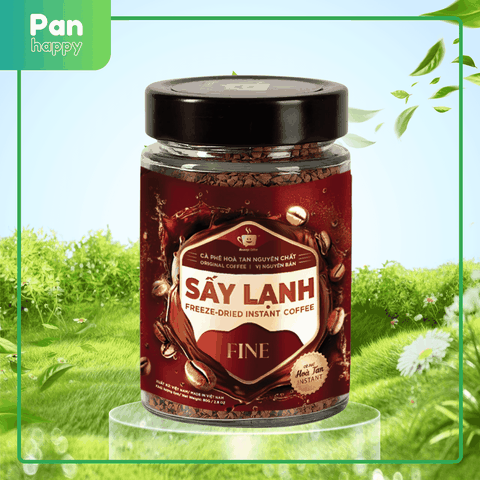 Cà Phê Hòa Tan Sấy Lạnh FINE Cao Cấp 80g