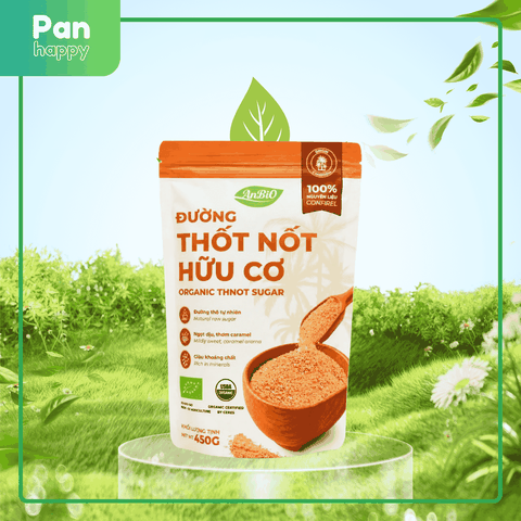 Đường thốt nốt hữu cơ Anbio 450g
