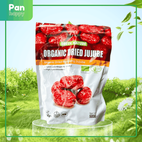 GREEN NATURE Táo Đỏ Ruoqiang Hữu Cơ - 500g