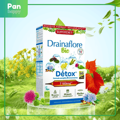 SUPERDIET Drainaflore Bio 20 Ống