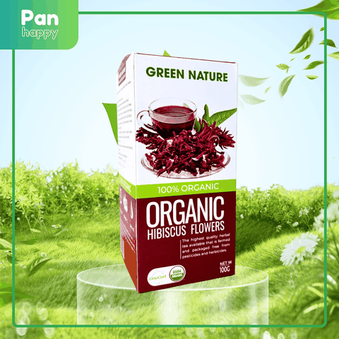 Green Nature Hoa Bụp Giấm hữu cơ 100g