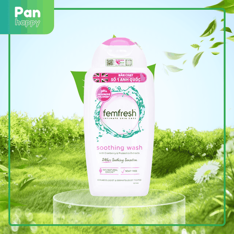 Femfresh DDVS Giảm bệnh phụ khoa, kháng khuẩn top 1 Anh - 250ml