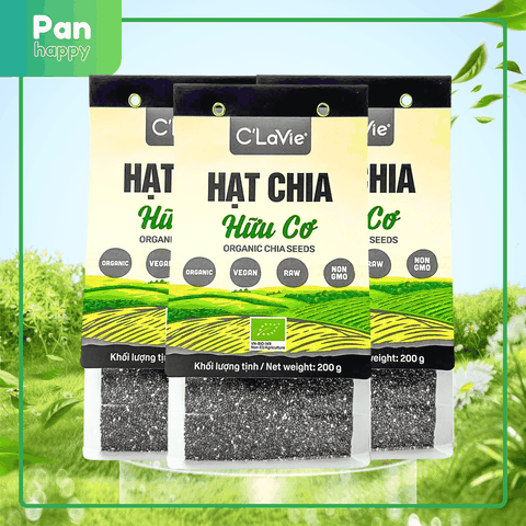Combo 3 C’LaVie Hạt chia hữu cơ 200g