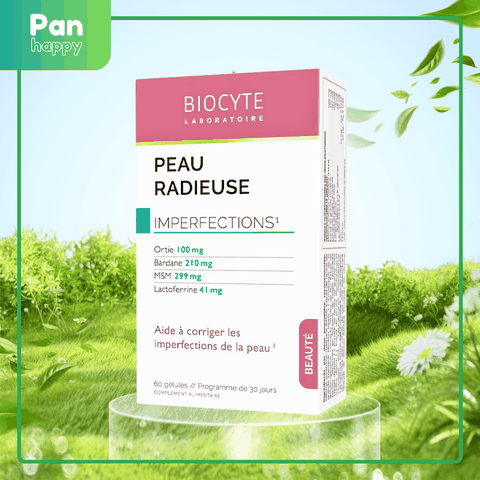 Biocyte  Peau Radieuse Viên uống giảm mụn đẹp da 60 viên