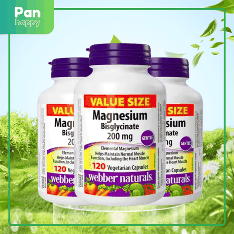 [Combo 3] Webber Naturals Magie Bisglycinate 120V