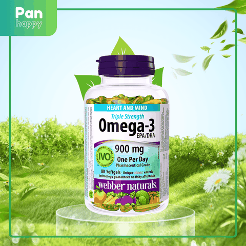Webber Naturals Omega-3 900mg 80V