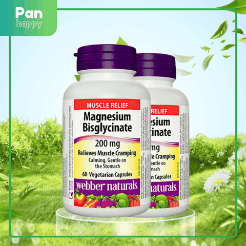 [Combo 2] Webber Naturals Magie Bisglycinate 60V