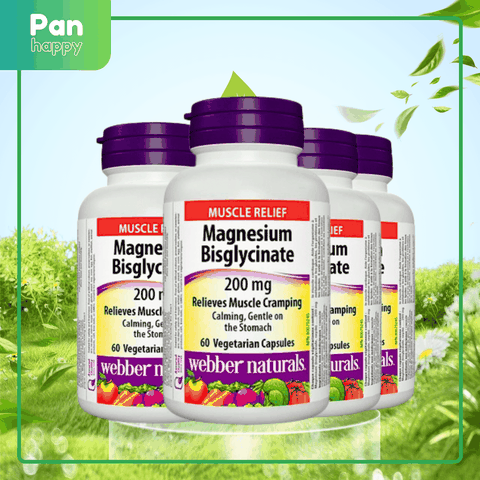 [Combo 4] Webber Naturals Magie Bisglycinate 60V
